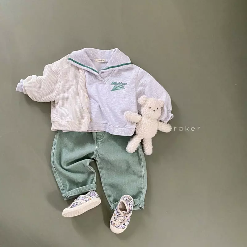 Raker - Korean Children Fashion - #kidzfashiontrend - Sailor Sweatshirt - 6