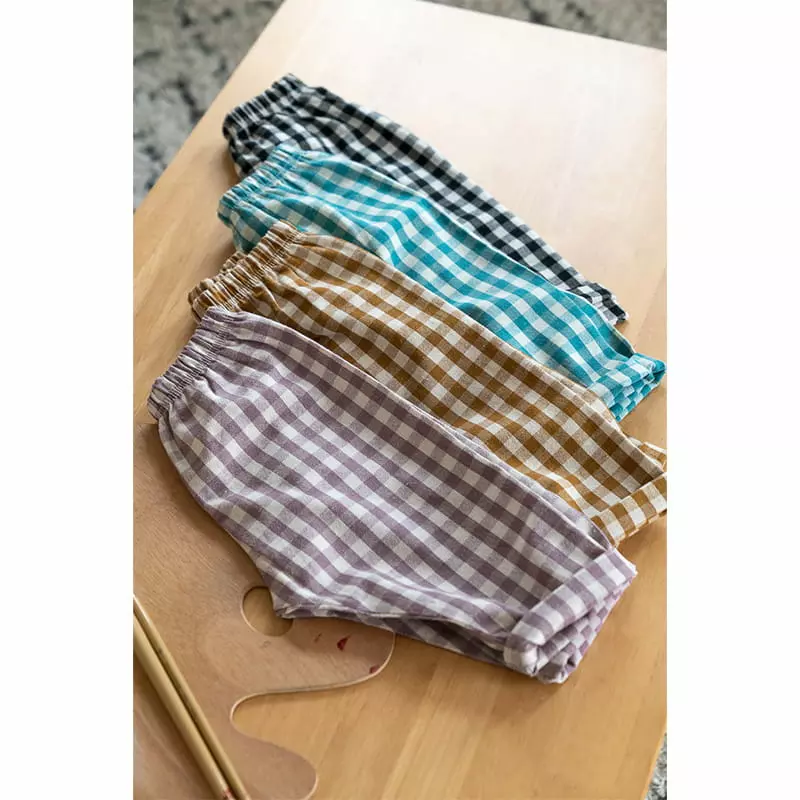 Raykids - Korean Children Fashion - #childofig - Eco Check Top Bottom Set - 5