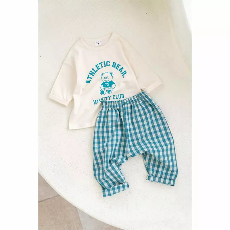Raykids - Korean Children Fashion - #childrensboutique - Check Pang Pants - 2