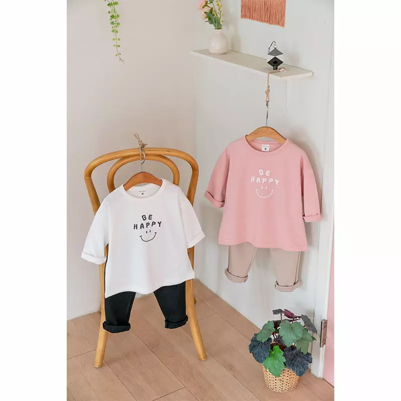 Raykids - Korean Children Fashion - #childrensboutique - Happy Smile Top Bottom Set