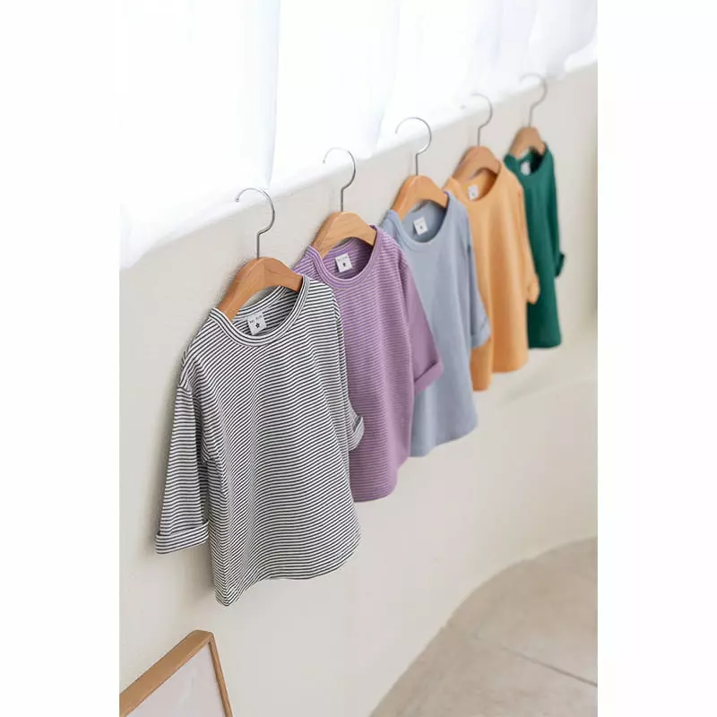 Raykids - Korean Children Fashion - #designkidswear - Pin Stripes Tee