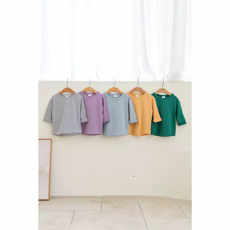Raykids - Korean Children Fashion - #discoveringself - Pin Lounge Top Bottom Set