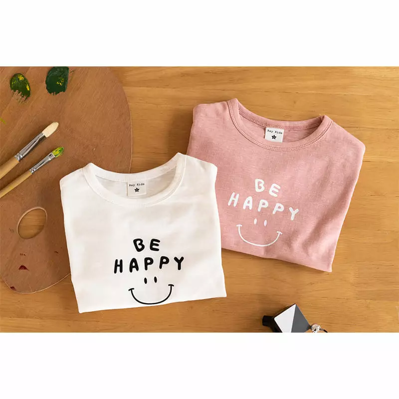 Raykids - Korean Children Fashion - #fashionkids - happy Smile Tee - 5