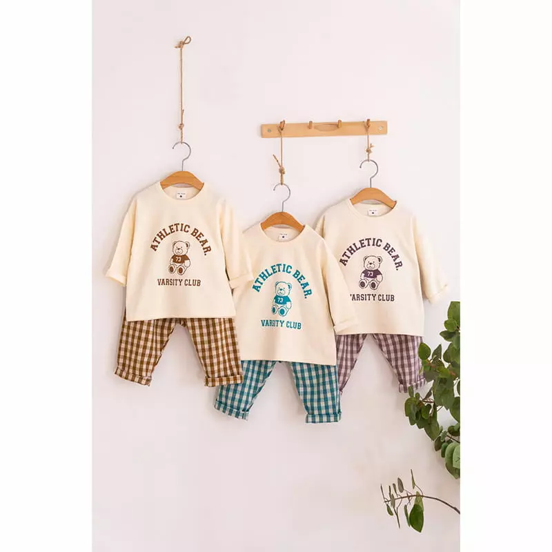 Raykids - Korean Children Fashion - #kidsshorts - Bear Tee
