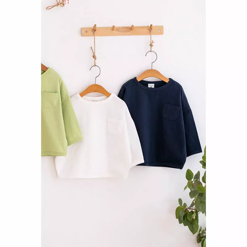 Raykids - Korean Children Fashion - #kidsshorts - Pocket Tee - 2