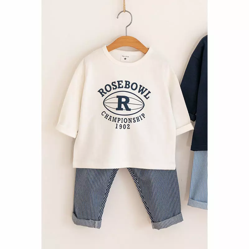 Raykids - Korean Children Fashion - #kidzfashiontrend - Rugby Ball Tee - 2