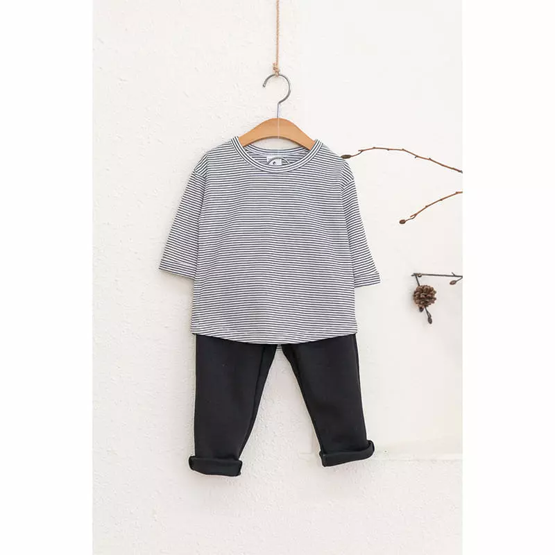 Raykids - Korean Children Fashion - #kidzfashiontrend - Pin Lounge Top Bottom Set - 5