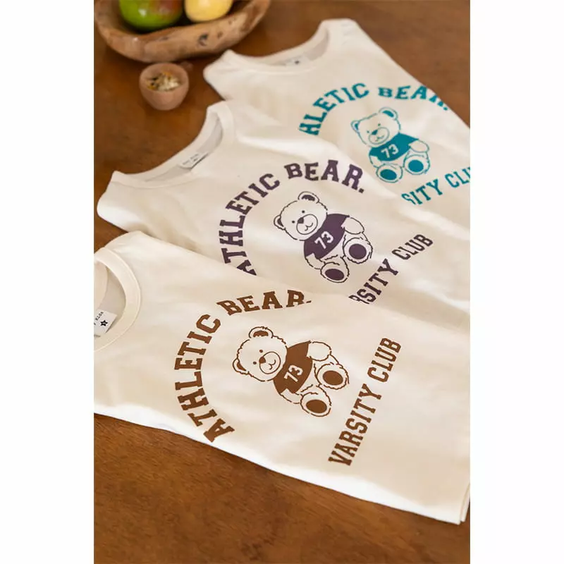 Raykids - Korean Children Fashion - #littlefashionista - Bear Tee - 5
