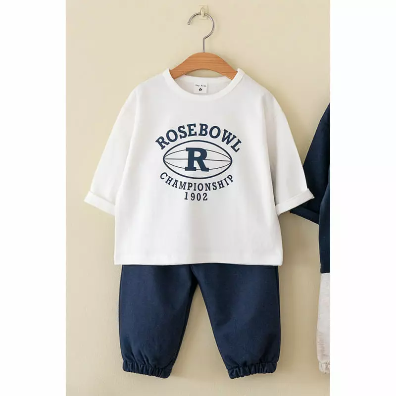 Raykids - Korean Children Fashion - #magicofchildhood - Rugby Ball Tee - 5