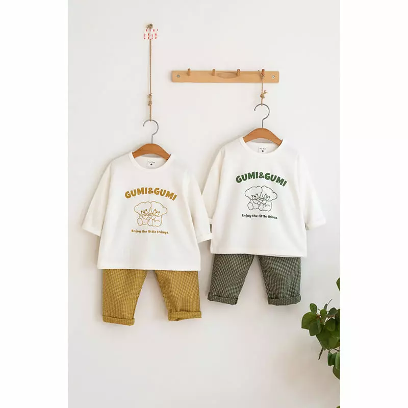 Raykids - Korean Children Fashion - #minifashionista - Gumi Top Bottom Set - 5