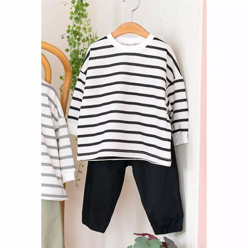 Raykids - Korean Children Fashion - #prettylittlegirls - Anywhere Jogger Top Bottom Set - 2