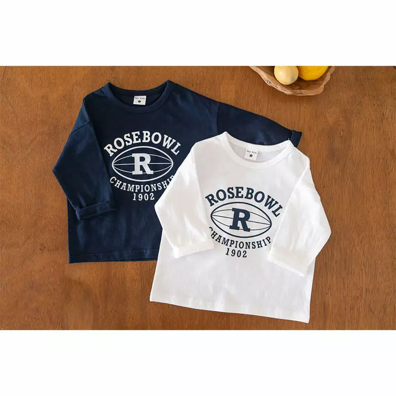Raykids - Korean Children Fashion - #prettylittlegirls - Rugby Ball Tee - 7