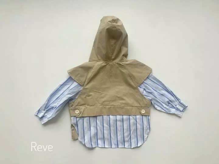 Reve Kid - Korean Children Fashion - #magicofchildhood - Layered Hoody Shirt