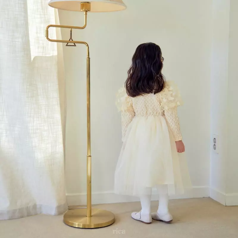 Rica - Korean Children Fashion - #childofig - Butter Flower One-piece - 4