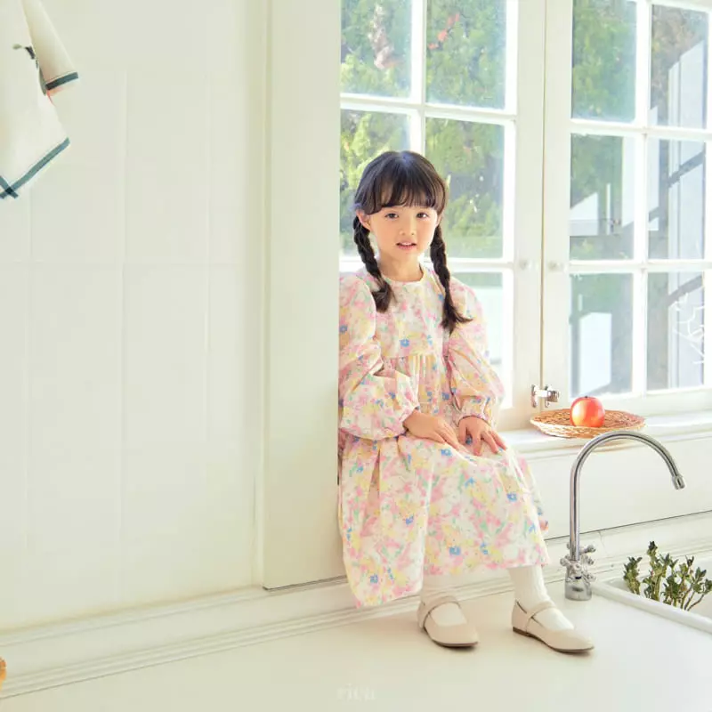 Rica - Korean Children Fashion - #childrensboutique - Watercolor One-piece - 3