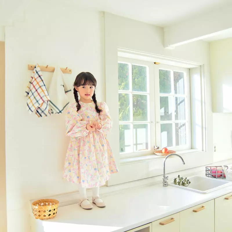 Rica - Korean Children Fashion - #kidsshorts - Watercolor One-piece - 7