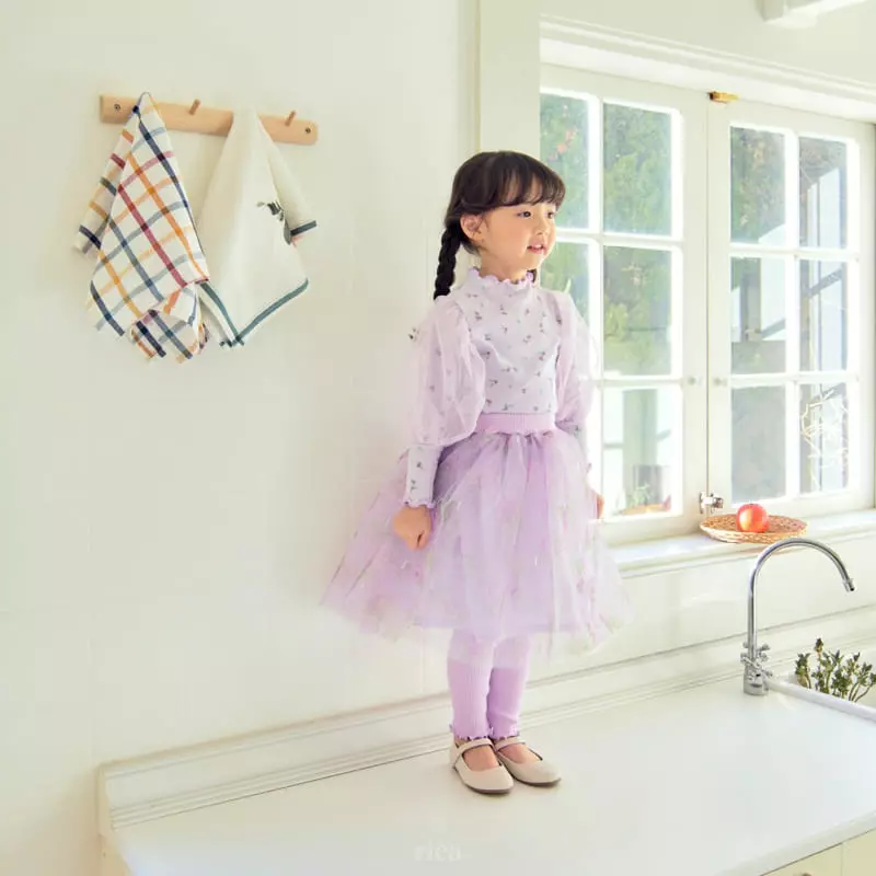 Rica - Korean Children Fashion - #minifashionista - Zan Zan Flower Tee - 5