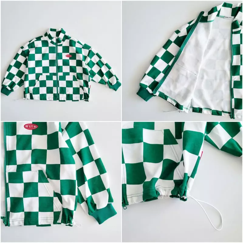 Riwoo Riwoo - Korean Junior Fashion - #childofig - Riwoo Check Jumper - 5