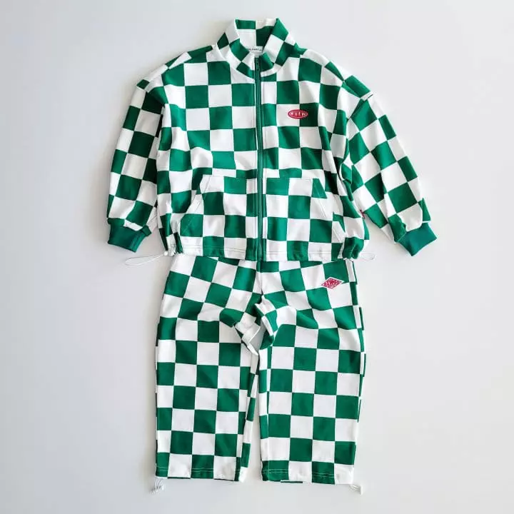 Riwoo Riwoo - Korean Junior Fashion - #discoveringself - Riwoo Check String Pants - 11