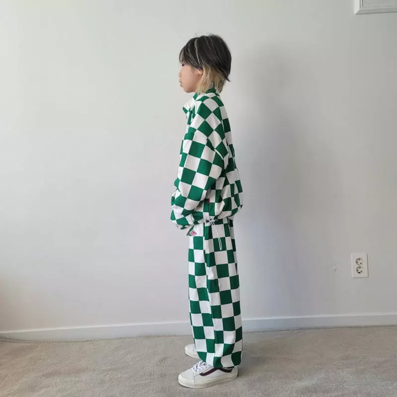 Riwoo Riwoo - Korean Junior Fashion - #fashionkids - Riwoo Check Jumper - 9