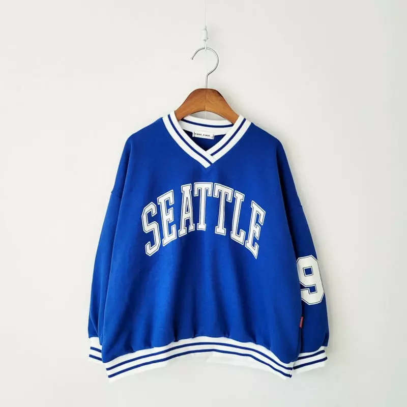 Riwoo Riwoo - Korean Junior Fashion - #kidsshorts - Seattle Yoggo V Sweatshirt - 2