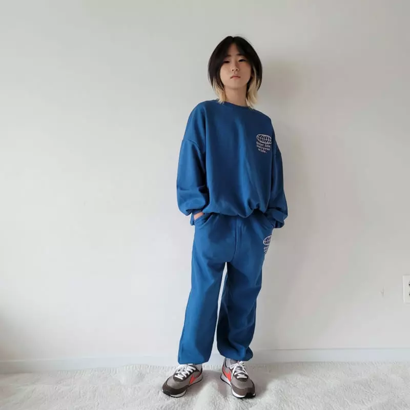 Riwoo Riwoo - Korean Junior Fashion - #kidsstore - Universe Top Bottom Set - 11