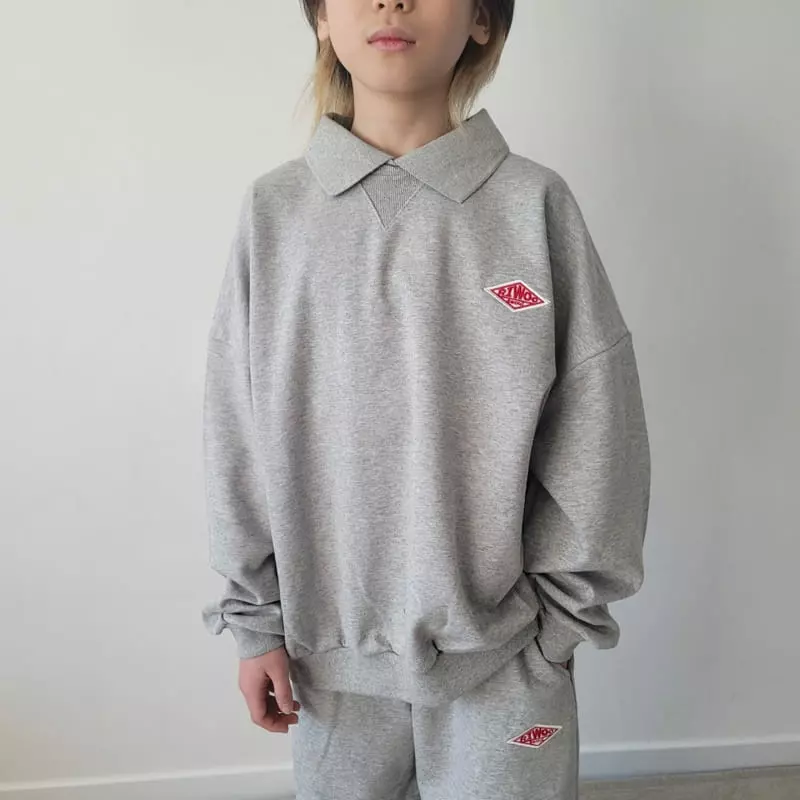 Riwoo Riwoo - Korean Junior Fashion - #minifashionista - RW Triangle Sweatshirt - 7