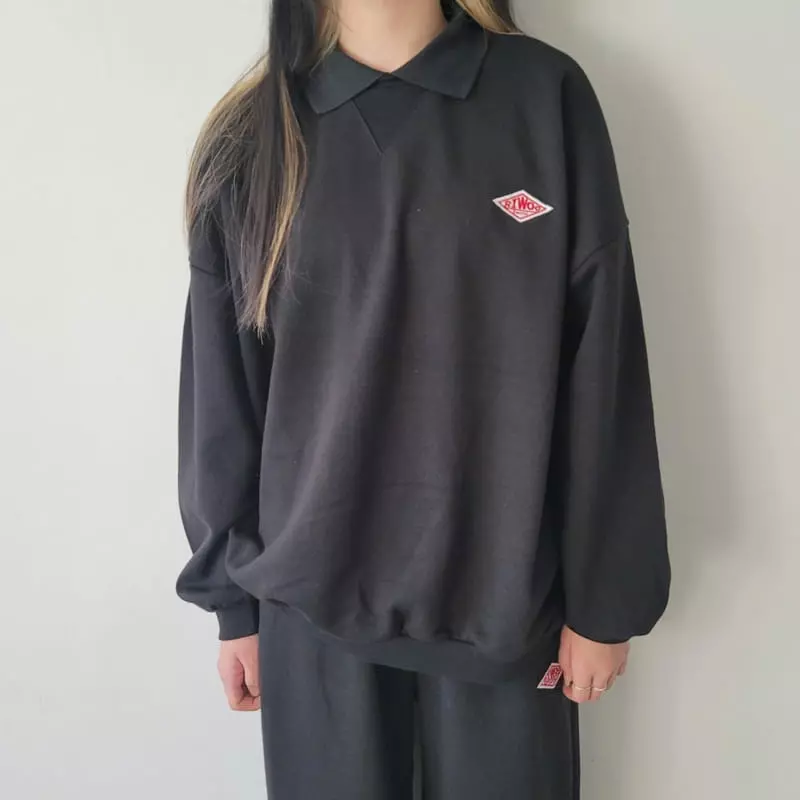 Riwoo Riwoo - Korean Junior Fashion - #todddlerfashion - RW Triangle Sweatshirt - 9