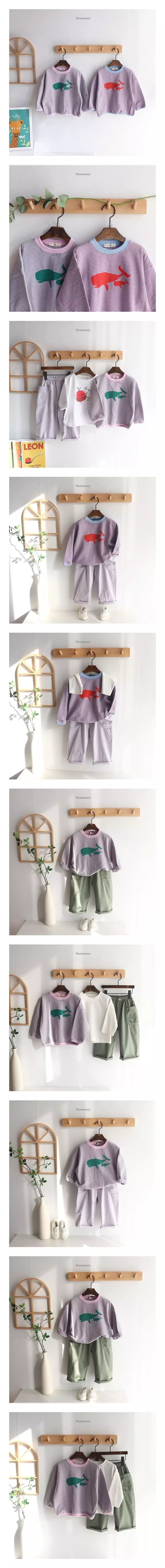 Rosemary - Korean Children Fashion - #toddlerclothing - Baby Tee