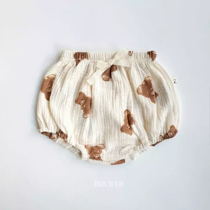 Saerobin - Korean Baby Fashion - #babywear - Ribbon Yoru Bloomer - 2
