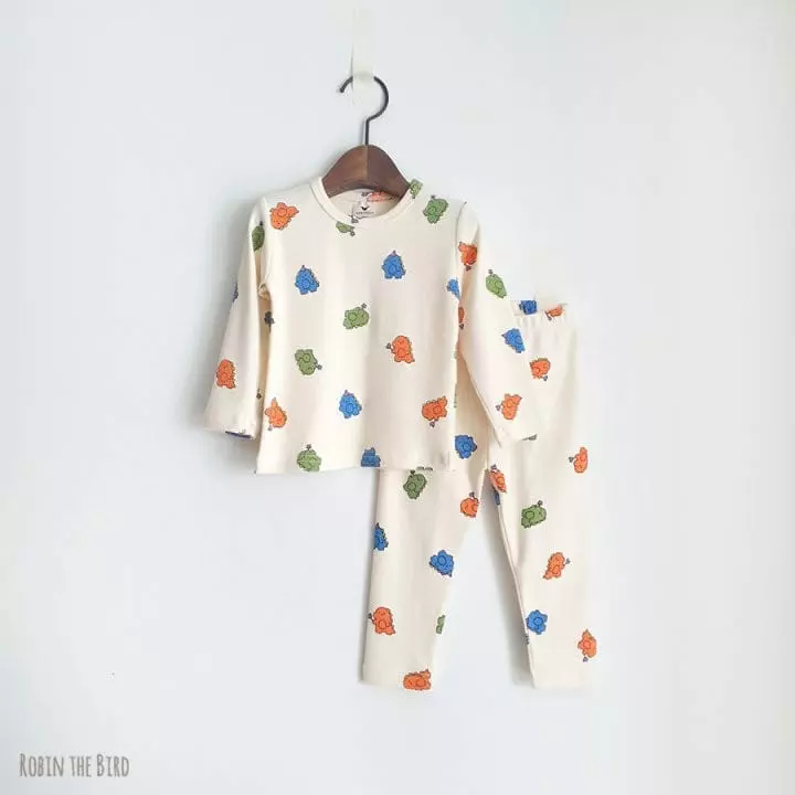 Saerobin - Korean Children Fashion - #childrensboutique - Dino Easywear