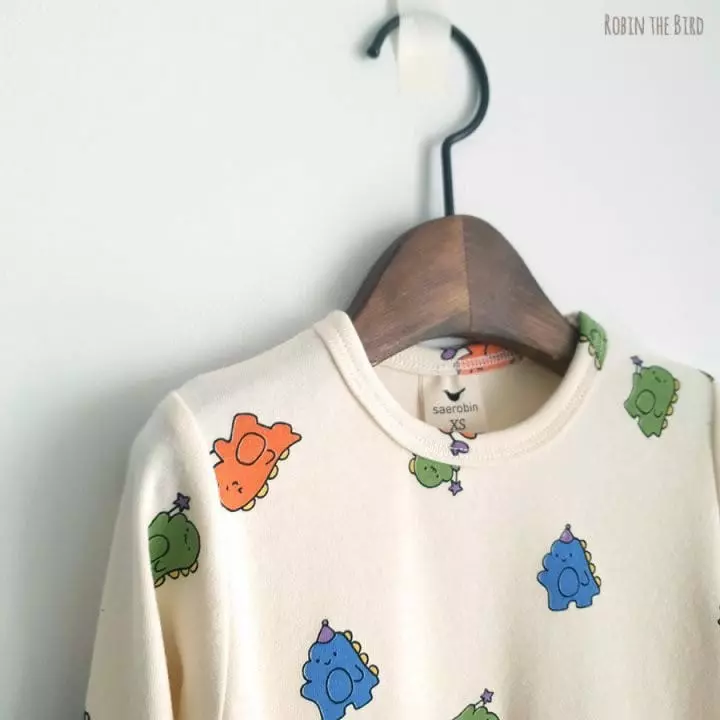 Saerobin - Korean Children Fashion - #discoveringself - Dino Easywear - 4