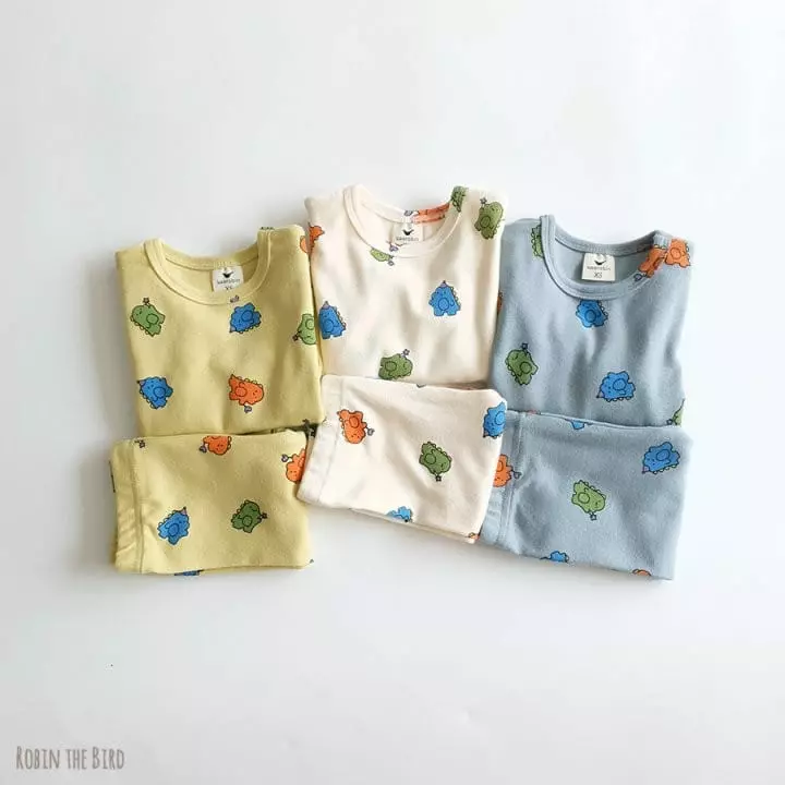Saerobin - Korean Children Fashion - #kidsstore - Dino Easywear - 6
