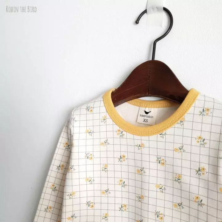 Saerobin - Korean Children Fashion - #kidzfashiontrend - Check Flower Easywear - 3