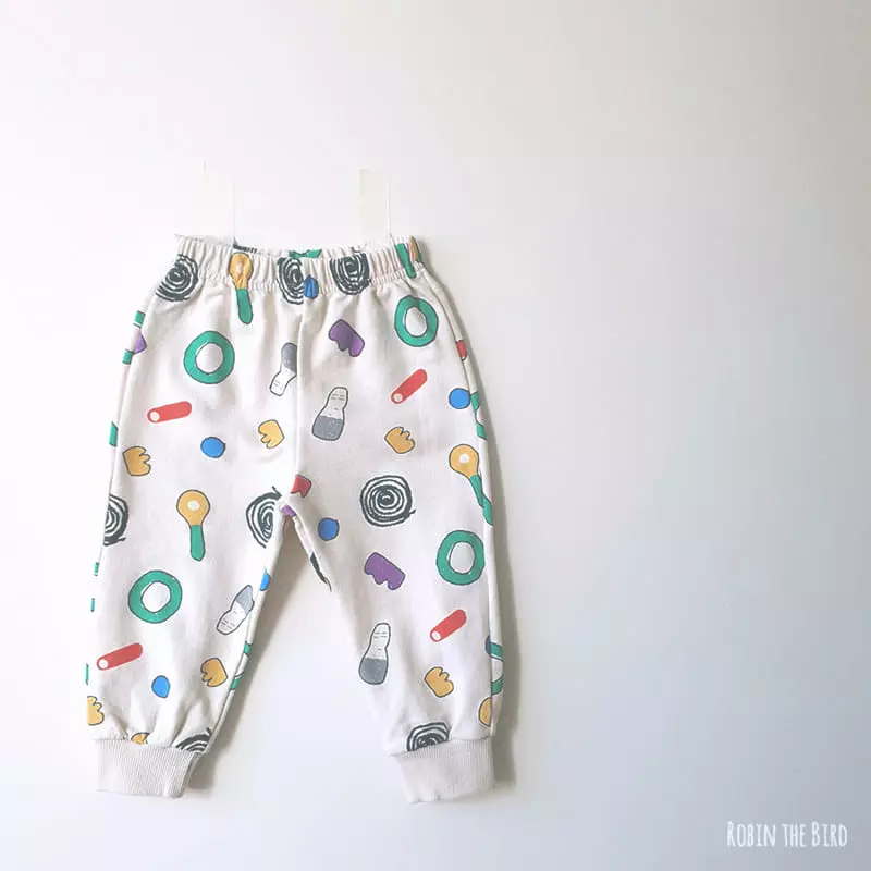 Saerobin - Korean Children Fashion - #minifashionista - Crayon Top Bottom Set - 5