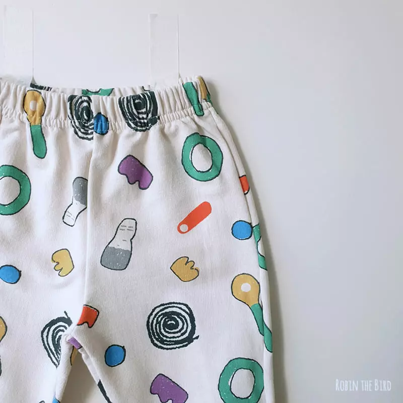 Saerobin - Korean Children Fashion - #prettylittlegirls - Crayon Top Bottom Set - 6