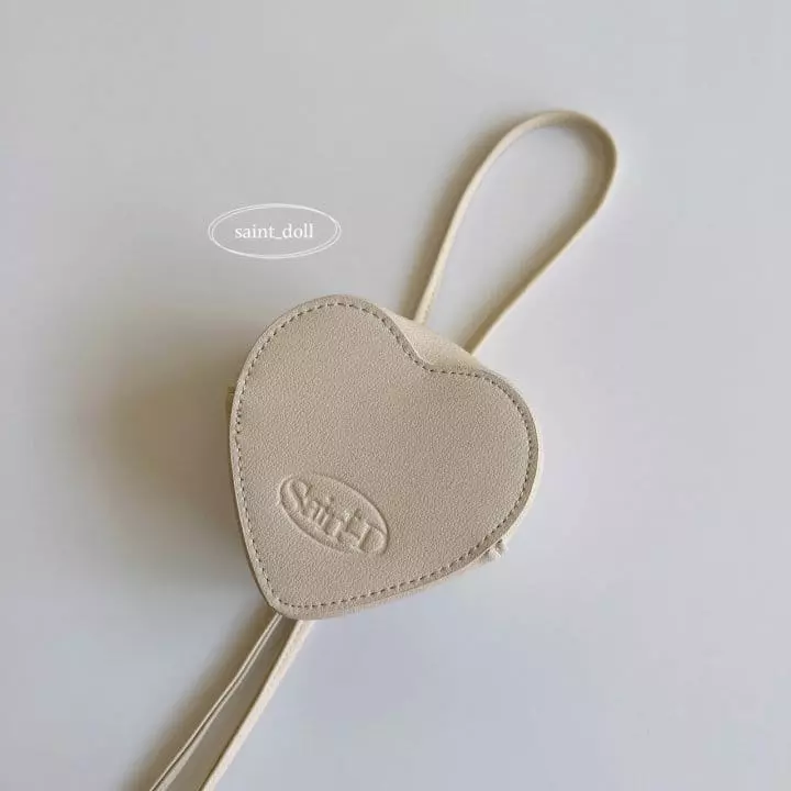 Saint Doll - Korean Children Fashion - #childofig - Heart Bag - 2