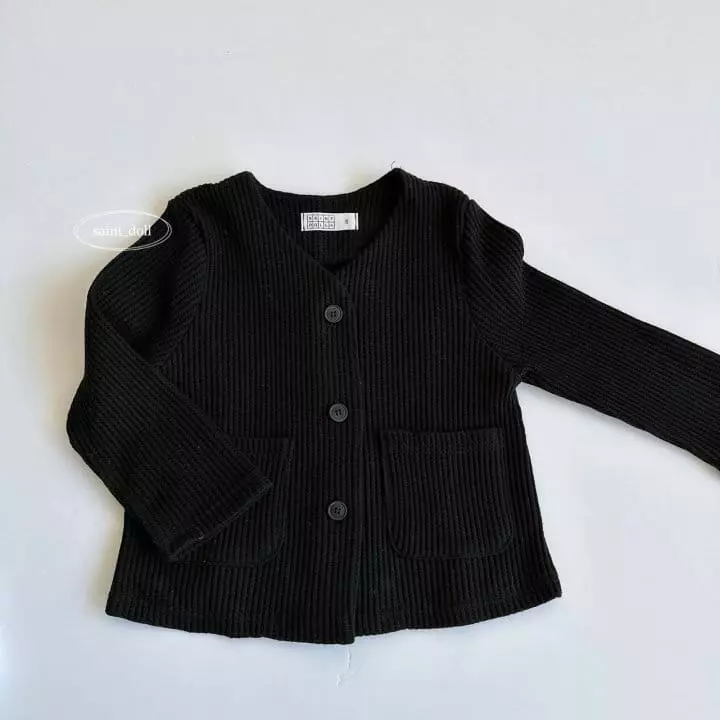 Saint Doll - Korean Children Fashion - #childofig - Waffle Cardigan with Mom - 2