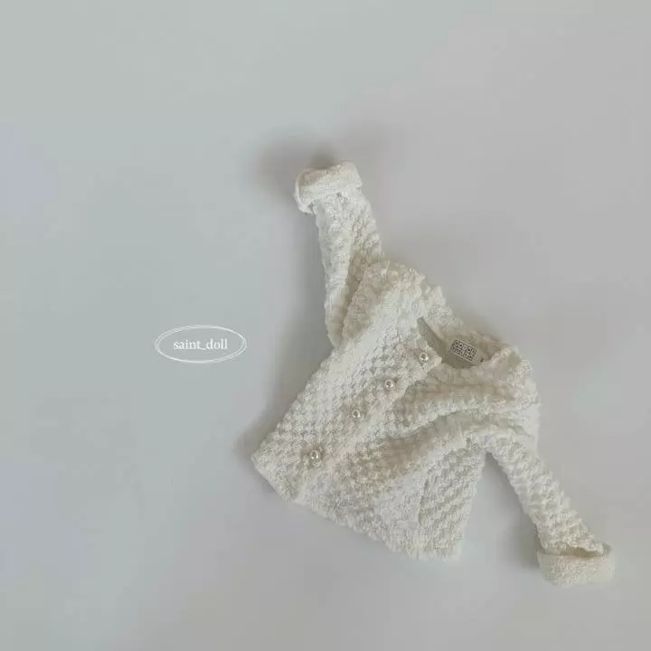 Saint Doll - Korean Children Fashion - #childofig - Pearl Cardigan