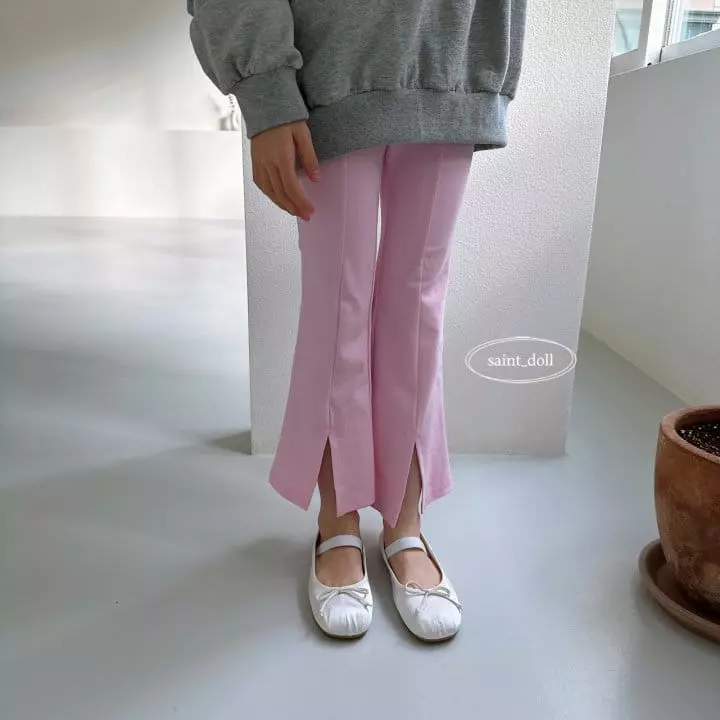 Saint Doll - Korean Children Fashion - #childofig - Slit Pants - 6