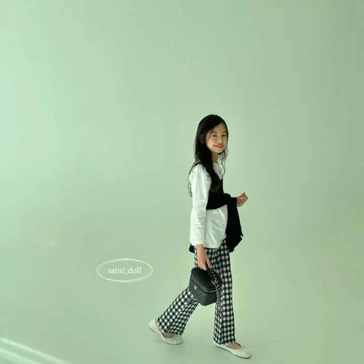 Saint Doll - Korean Children Fashion - #childofig - Check Pants - 6