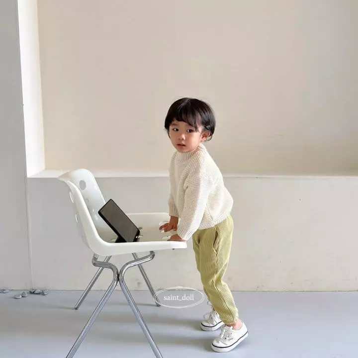Saint Doll - Korean Children Fashion - #childofig - Waffle pants with Mom - 3