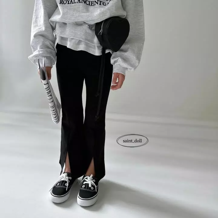Saint Doll - Korean Children Fashion - #childrensboutique - Slit Pants - 8