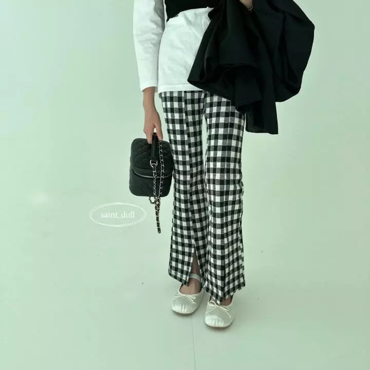 Saint Doll - Korean Children Fashion - #childrensboutique - Check Pants - 7