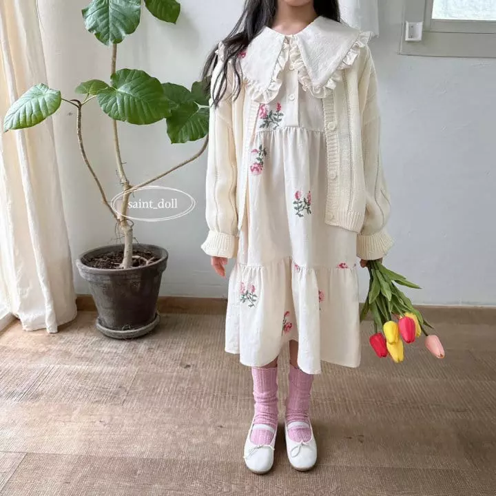 Saint Doll - Korean Children Fashion - #discoveringself - Simple Knit Cardigan - 7