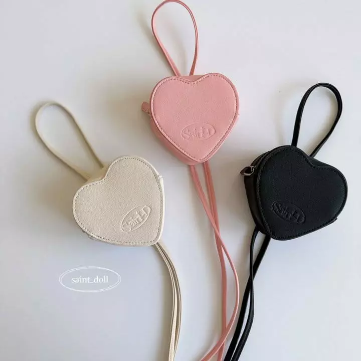 Saint Doll - Korean Children Fashion - #discoveringself - Heart Bag - 5
