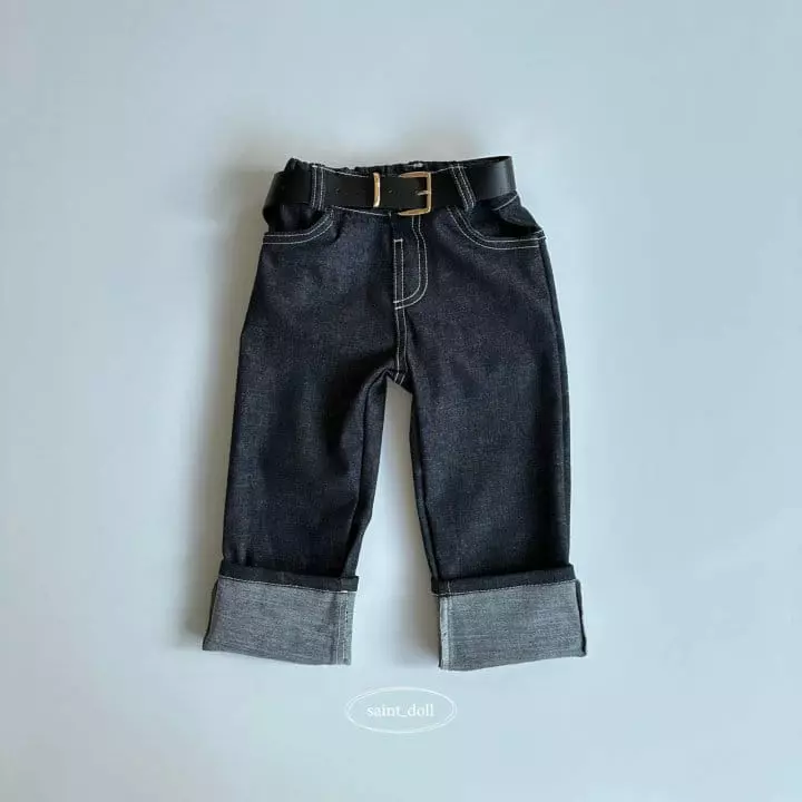 Saint Doll - Korean Children Fashion - #fashionkids - Roll-ip Pants