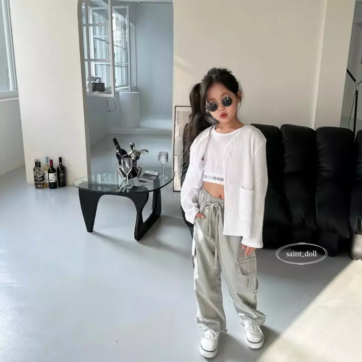 Saint Doll - Korean Children Fashion - #fashionkids - Waffle Cardigan with Mom - 7