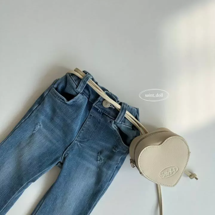 Saint Doll - Korean Children Fashion - #kidsshorts - Heart Bag - 7