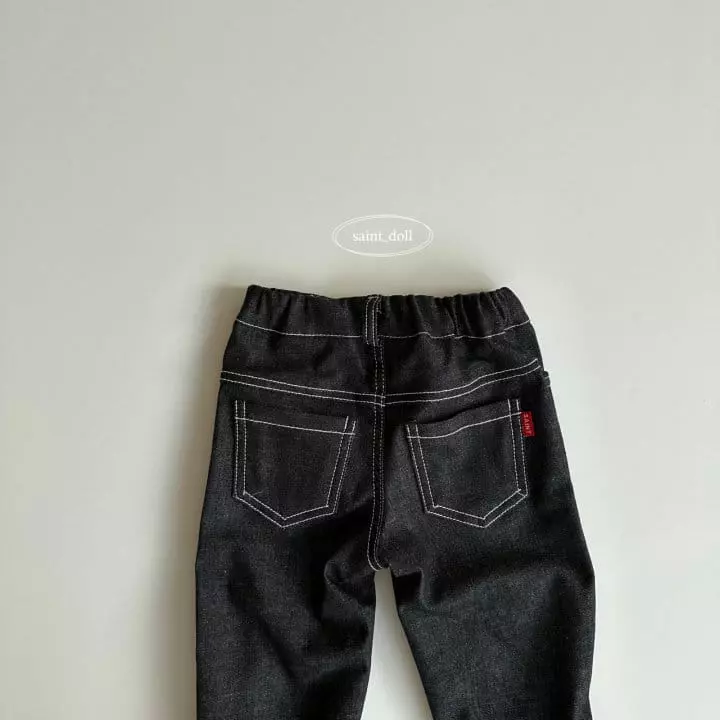 Saint Doll - Korean Children Fashion - #kidsstore - Roll-ip Pants - 3